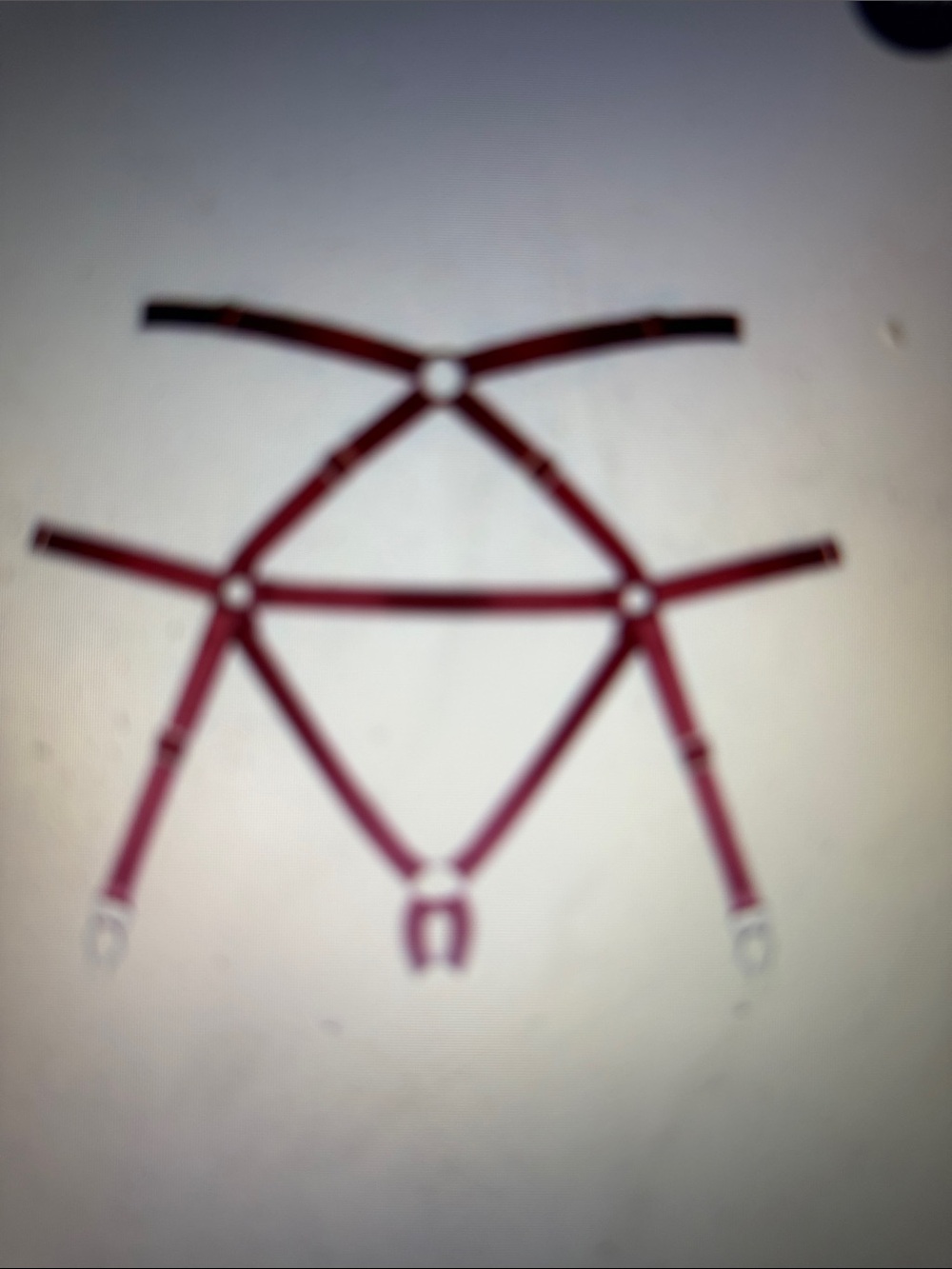 NWT Elf Zhou Bondage Harness Suspender